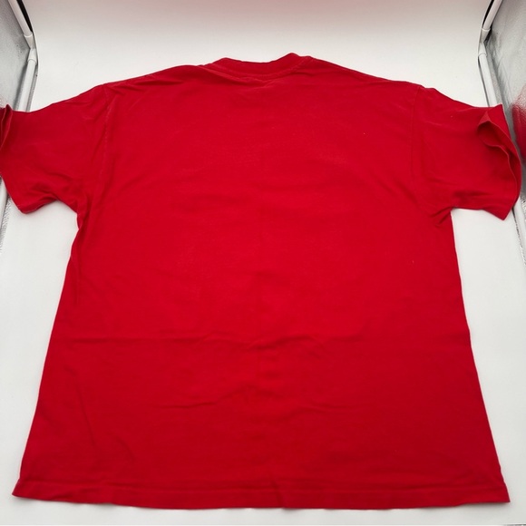 Vintage Mickey Mouse Shirt Adult Extra Large XL Red Disney 90s Cartoon Actor Tee - Picture 12 of 16